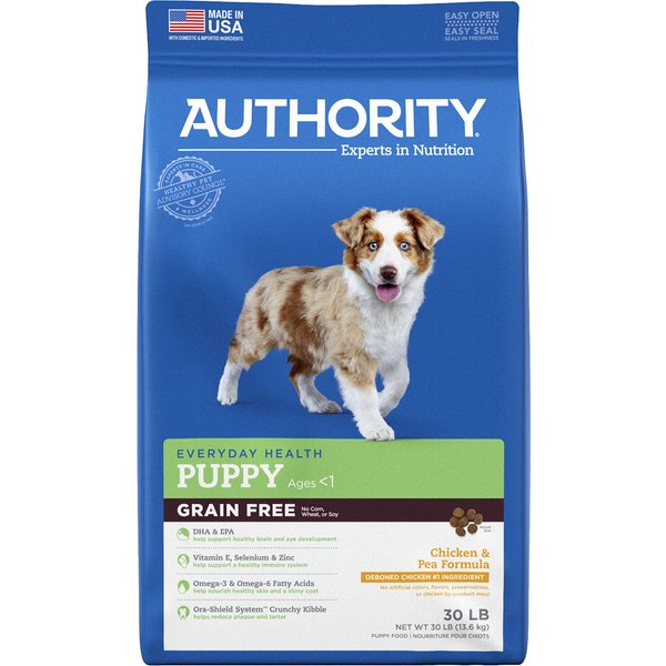 chewy authority dog food