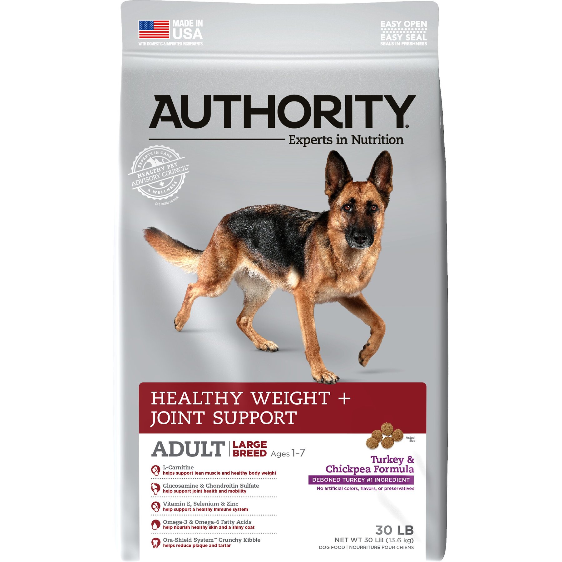 Authority weight best sale loss dog food