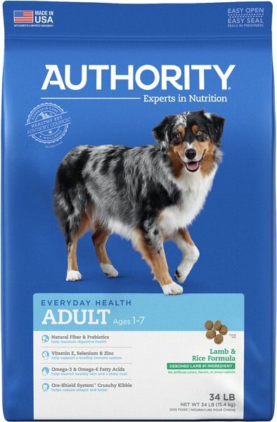 Authority dog food petsmart hotsell