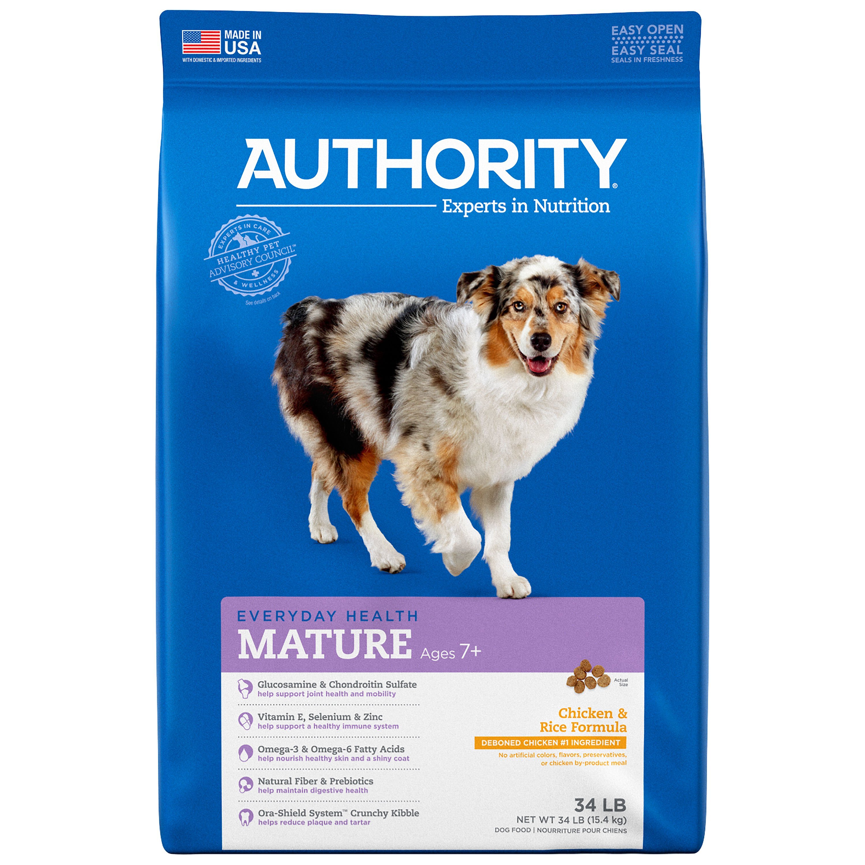 Authority dog shop food chewy