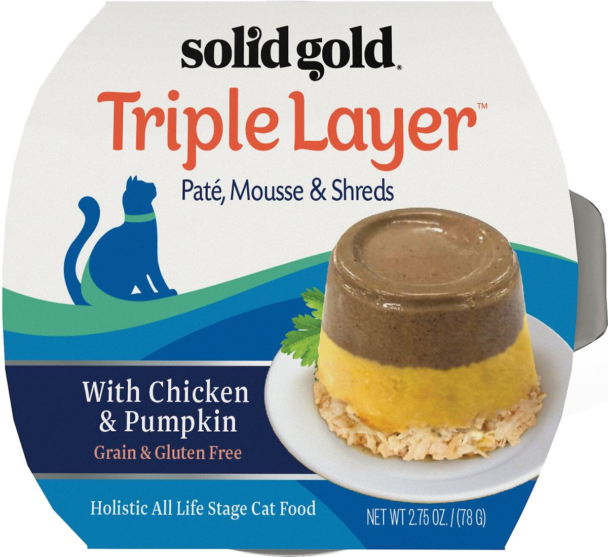 Solid gold store wet cat food