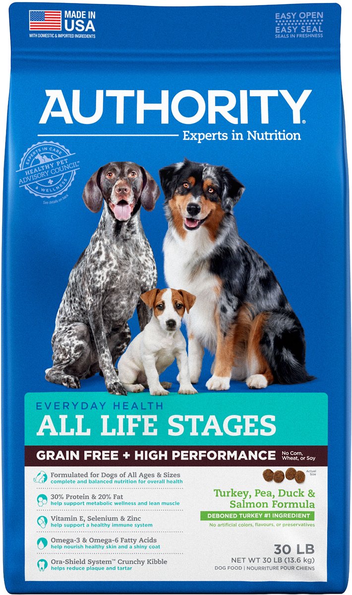 Authority all life sale stages grain free