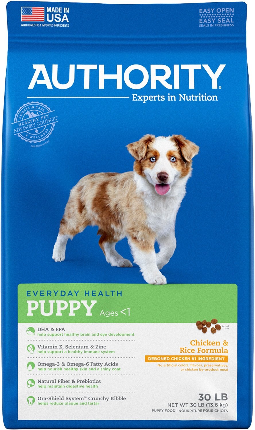 authority puppy food small breed