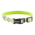 Frisco Patterned Polyester Reflective Dog Collar, Diamond Tile, Small: 10 to 14-in neck, 5/8-in wide
