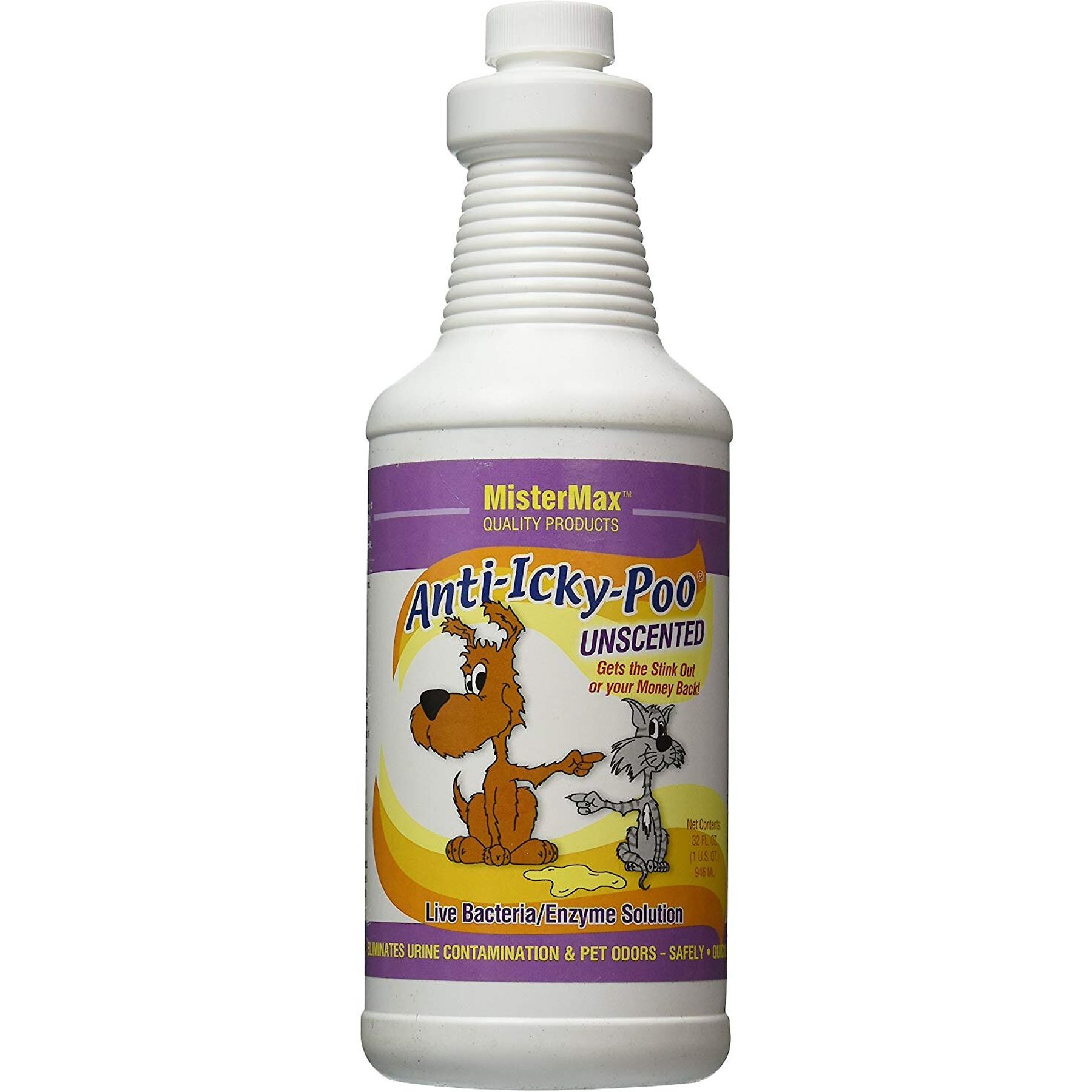 MISTERMAX Anti-Icky-Poo, Unscented, 1 qt 