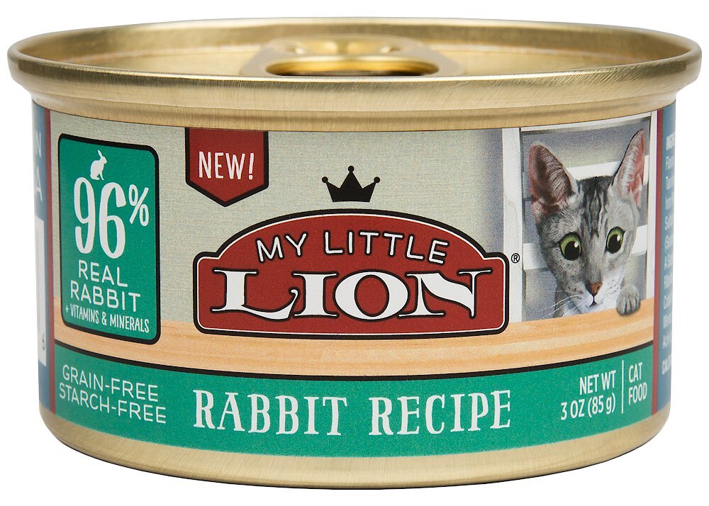 My little lion on sale rabbit cat food