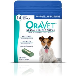 Enzymatic dog outlet chews