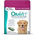 OraVet Hygiene Dental Chews for Large & Giant Dogs, over 50-lbs, 14 count