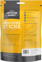 American Journey Chicken Recipe Grain-Free Soft & Chewy Snacking Sticks Dog Treats, 6-oz bag slide 2 of 8