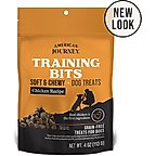 American Journey Chicken Recipe Grain-Free Soft & Chewy Training Bits Dog Treats, 4-oz bag
