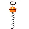 IntelliLeash Intelli-Stayk Surface-Lock Dog Tie-Out Stake, Standard