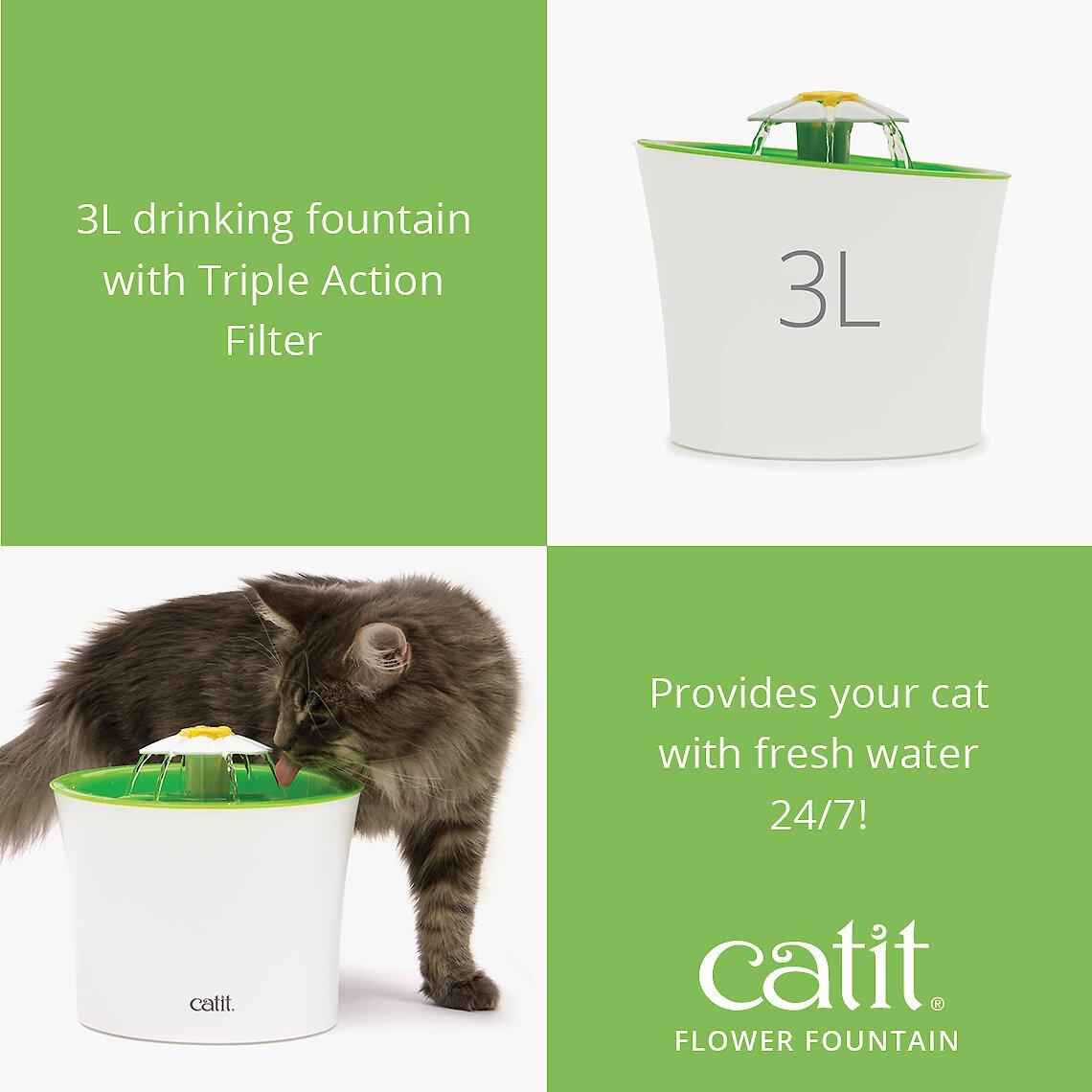 Catit flower fountain mini filter hotsell