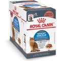 Royal Canin Feline Care Nutrition Weight Care Adult Chunks in Gravy Pouch Cat Food, 3-oz, case of 12