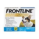 Frontline Gold for Dogs Flea & Tick Treatment (Medium Dog, 23-44 lbs.) 3 Doses (Blue Box)