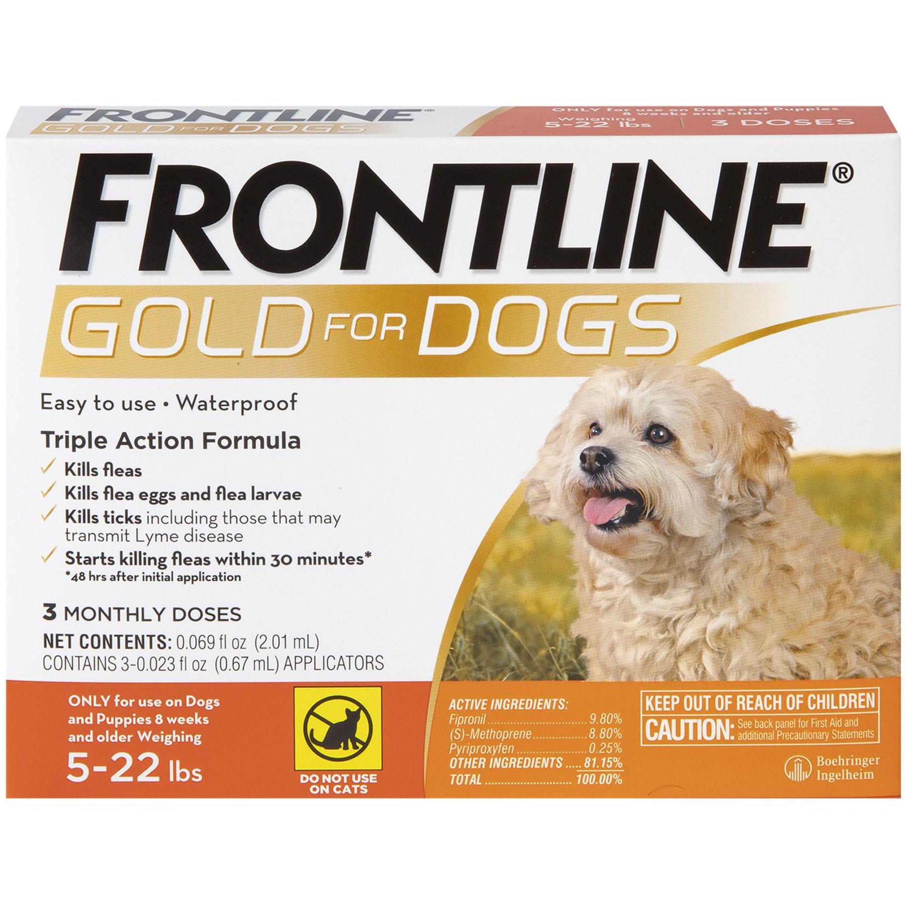 Frontline gold application instructions hotsell