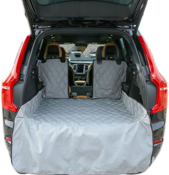 Plush Paws Products Waterproof Cargo Liner with Bumper & Side Panels, Grey, Regular slide 1 of 9