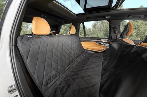 Show full view: Plush Paws Products Seat Cover for Compact Cars, Black, Small slide 5 of 11