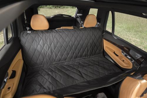 Show full view: Plush Paws Products Seat Cover for Compact Cars, Black, Small slide 6 of 11