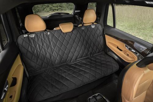 Show full view: Plush Paws Products Seat Cover for Compact Cars, Black, Small slide 8 of 11