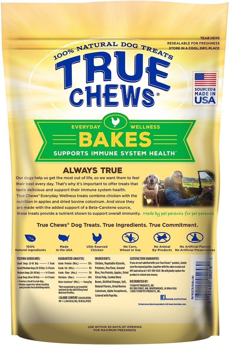 TRUE CHEWS Everyday Wellness Bakes Supports Immune System Health