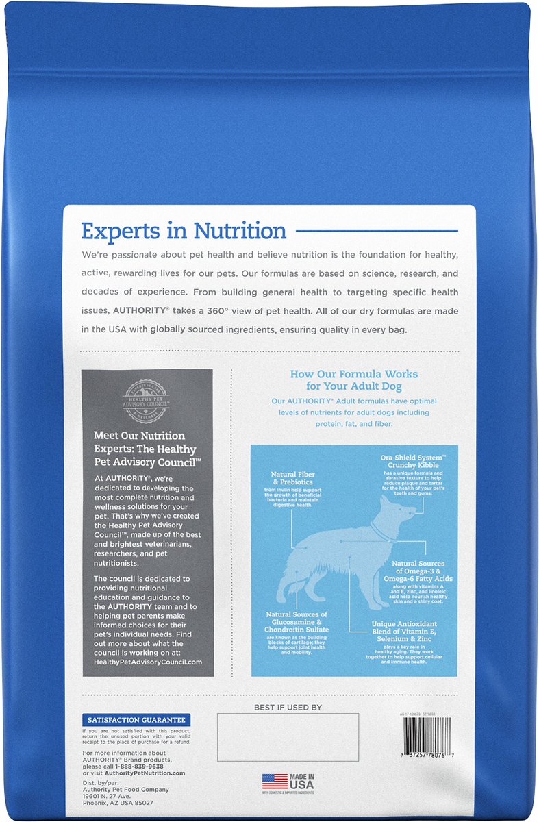 Authority puppy hotsell food feeding guide