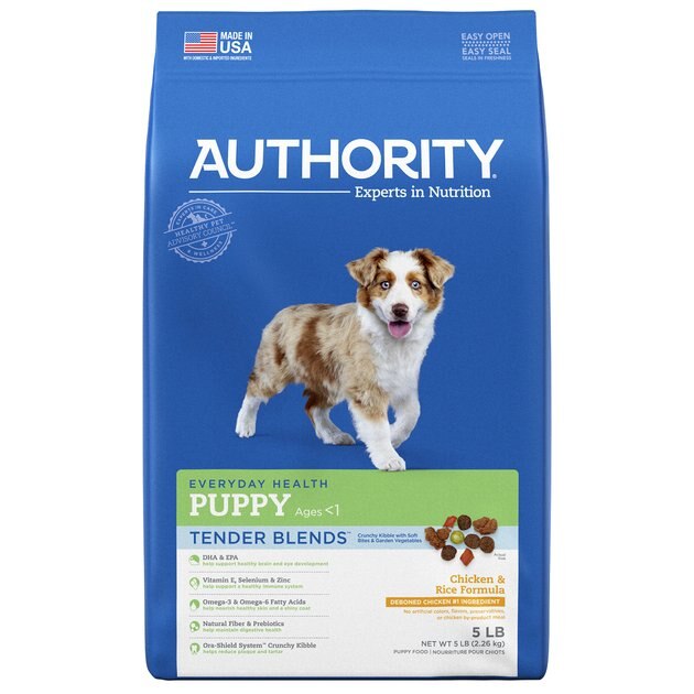 authority tender blends puppy food