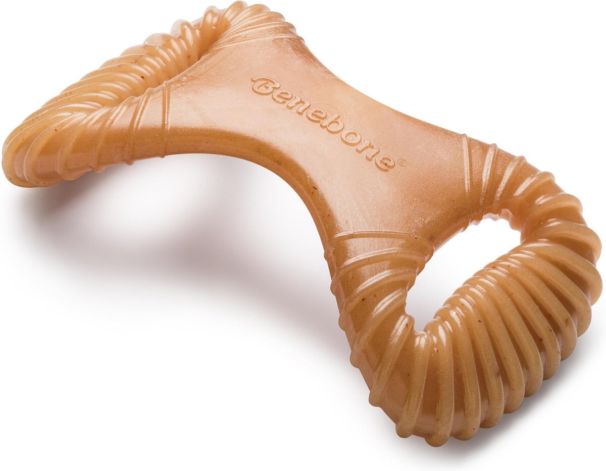 Benebone Chicken Flavor Dental Tough Dog Chew Toy