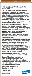 Credelio Chewable Tablet for Dogs, 12.1-25 lbs, (Orange Box), 6 Chewable Tablets (6-mos. supply) slide 2 of 8