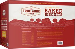 True Acre Foods Medium Original Baked Biscuits Dog Treats, Medium, 8.5-lb box slide 2 of 7