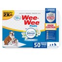 Four Paws Wee-Wee Odor Control Dog Training Pads with Febreze Freshness, 22 x 22-in, 50 count