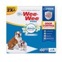 Four Paws Wee-Wee Odor Control Dog Training Pads with Febreze Freshness, 22 x 22-in, 100 count