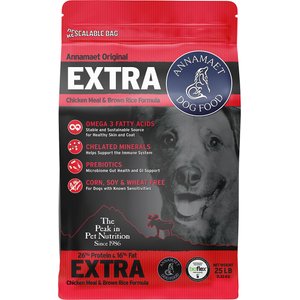 Annamaet Original Extra Dry Dog Food, 25-lb bag