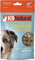 K9 Natural Healthy Bites Chicken Freeze-Dried Dog Treats, 1.76-oz bag