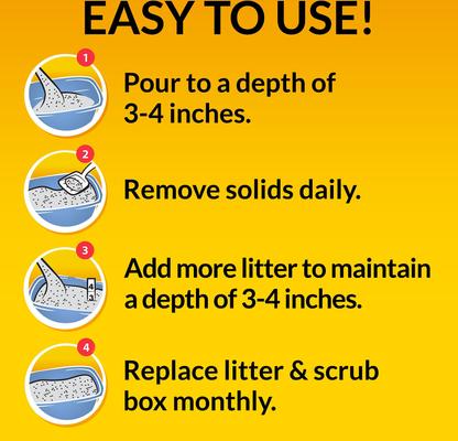 Show full view: Tidy Cats Glade Tough Scented Clumping Clay Cat Litter, 20-ln jug, case of 2 slide 7 of 11