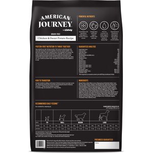 American Journey Grain-Free Senior Chicken & Sweet Potato Recipe Dry Dog Food, 24-lb bag