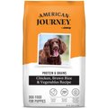 American Journey Protein & Grains Puppy Chicken, Brown Rice & Vegetables Recipe Dog Food, 28-lb bag