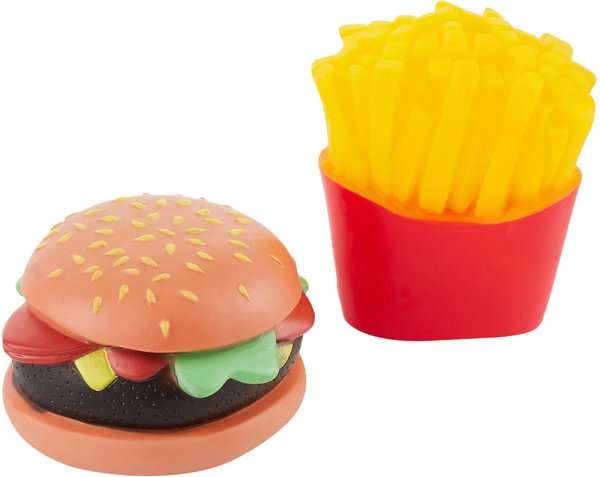 Pet Dogs Hamburger Toy Puppy Toys Dog Chew Toys Food Grade