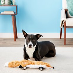 Ethical Pet Skinneeez Extreme Quilted Fox Stuffing-Free Squeaky Plush Dog Toy, Large slide 2 of 2