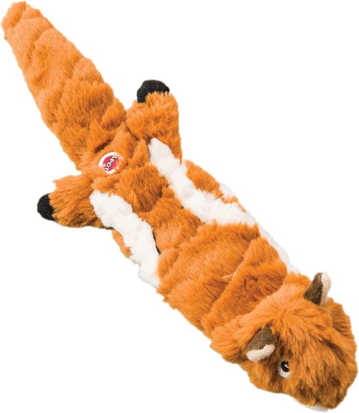 Skinneeez Stuffing-Free Plush Squeaker Dog Toy, Five Below