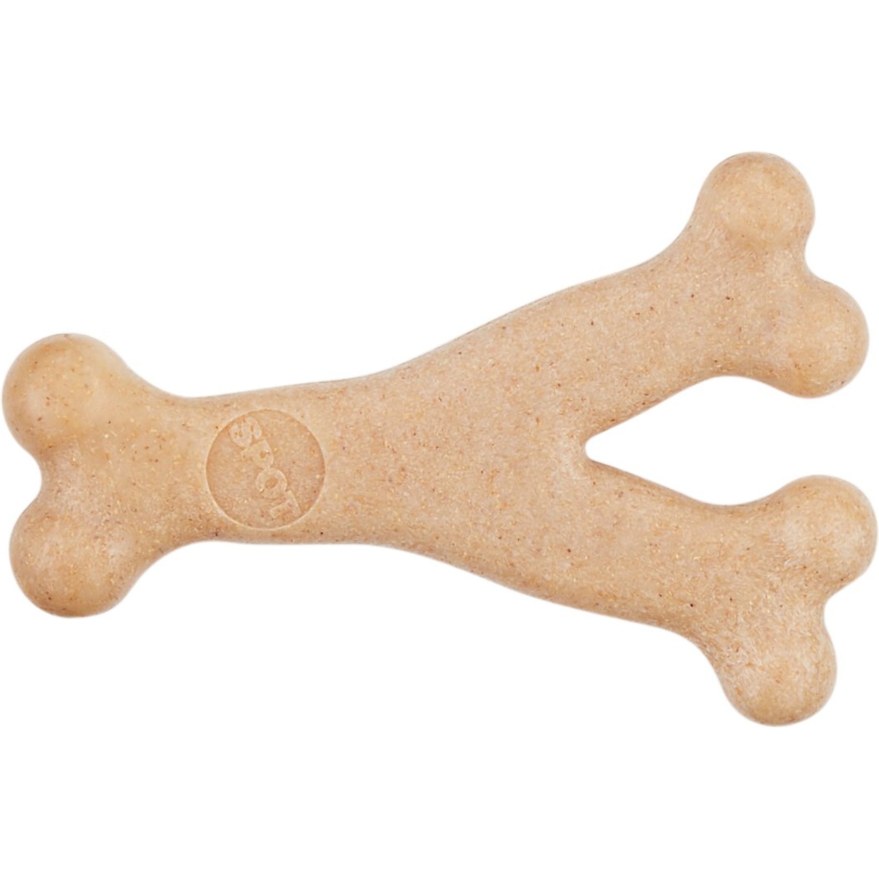 Ethical Pet Bam-bones Wishbone Chicken Tough Dog Chew Toy, Small
