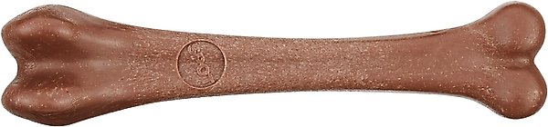 Ethical Pet Bam-bones Bone Bacon Tough Dog Chew Toy, Large slide 1 of 4