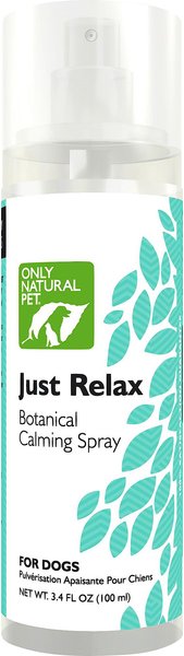 Discontinued ONLY NATURAL PET Just Relax Botanical Calming Spray for Dogs 3.4 oz bottle Chewy