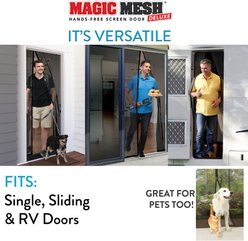 Magic Mesh Hands-Free Screen Door slide 2 of 8