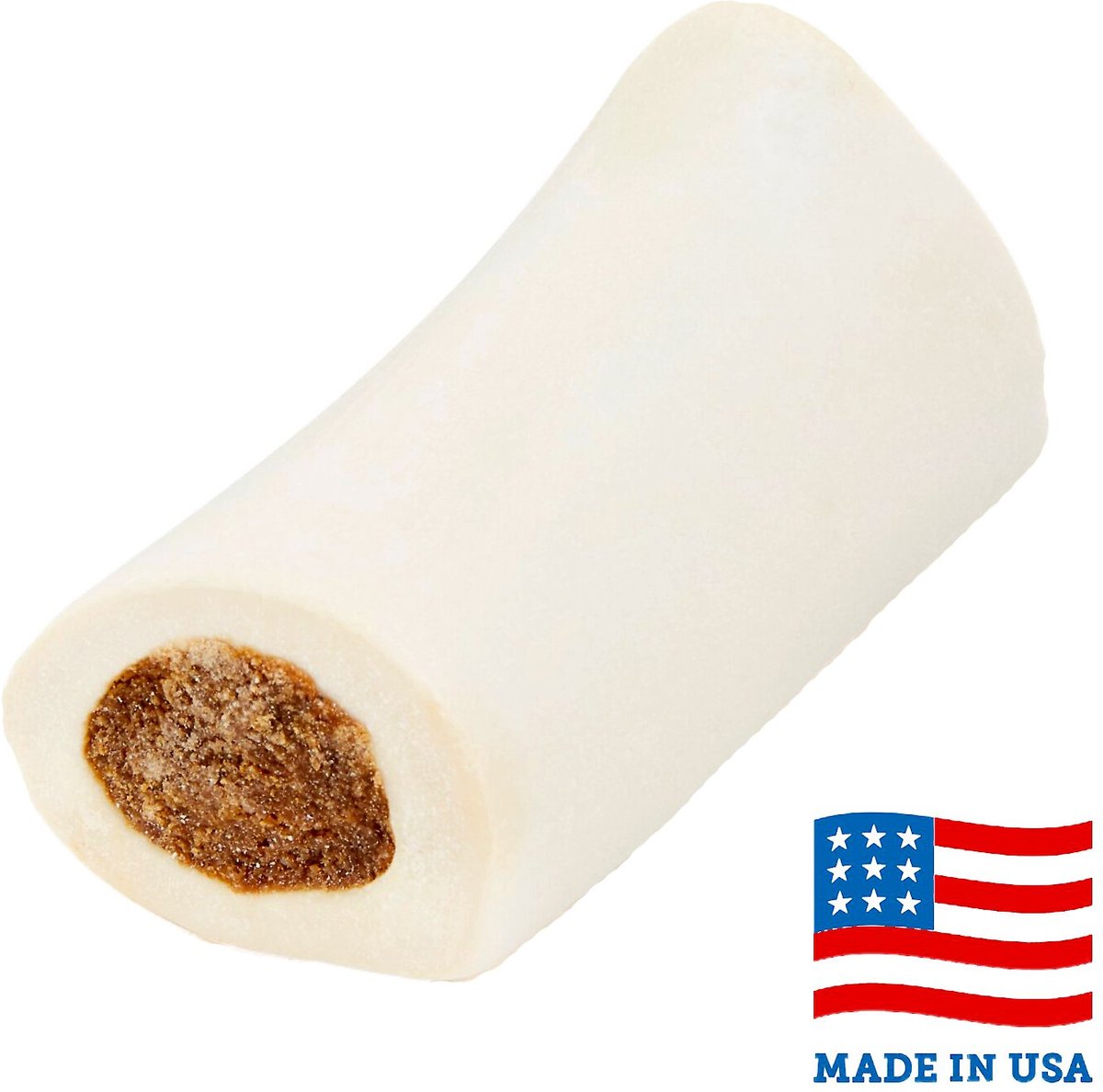 BONES CHEWS Made in USA Peanut Butter Flavored Filled Bone Dog