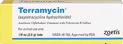 Terramycin Ophthalmic Ointment for Dogs, Cats & Horses, 3.5-g, 1 count slide 2 of 5