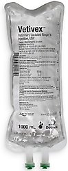 Vetivex Veterinary DEHP Free Lactated Ringers Electrolyte Injection Solution, 1000-mL