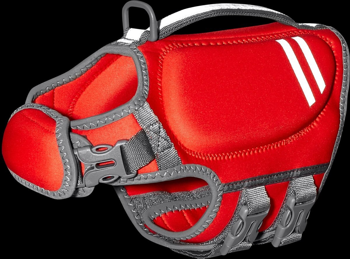 FRISCO Neoprene Dog Life Jacket, Red, XSmall