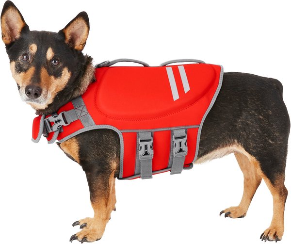 Frisco Neoprene Dog Life Jacket, Medium slide 1 of 11