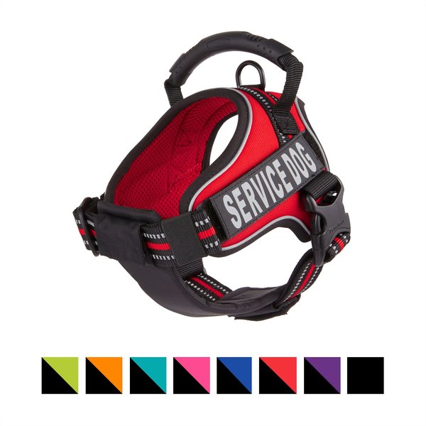 Chai's Choice Service Dog Harness, Red, Small: 19.5 to 26.5-in chest slide 1 of 10