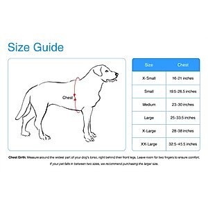 Chai's Choice Service Dog Harness, Red, Medium: 23 to 30-in chest